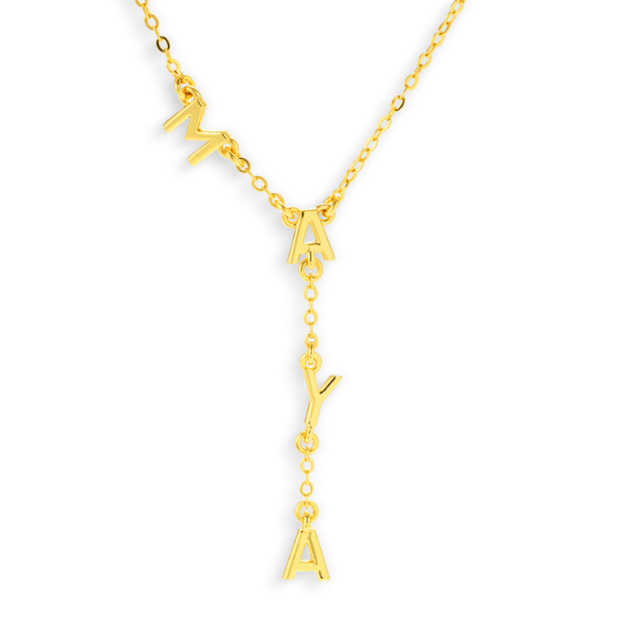 Custom/Personalized Name Drop Necklace