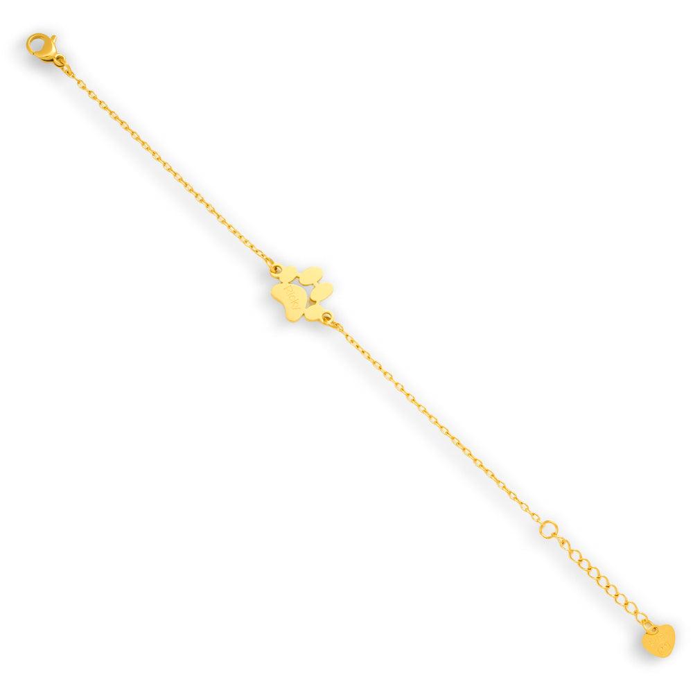 Custom/Personalized Paw Pendant Bracelet