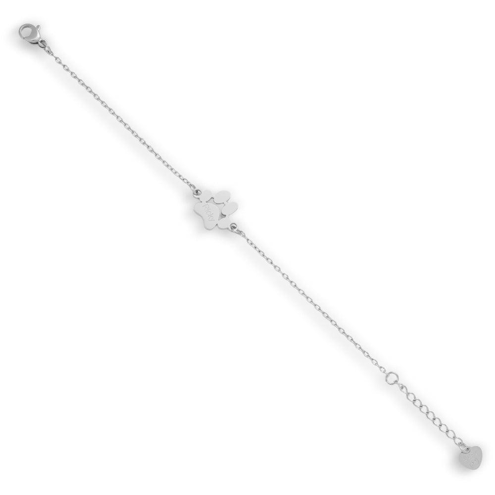 Custom/Personalized Paw Pendant Bracelet